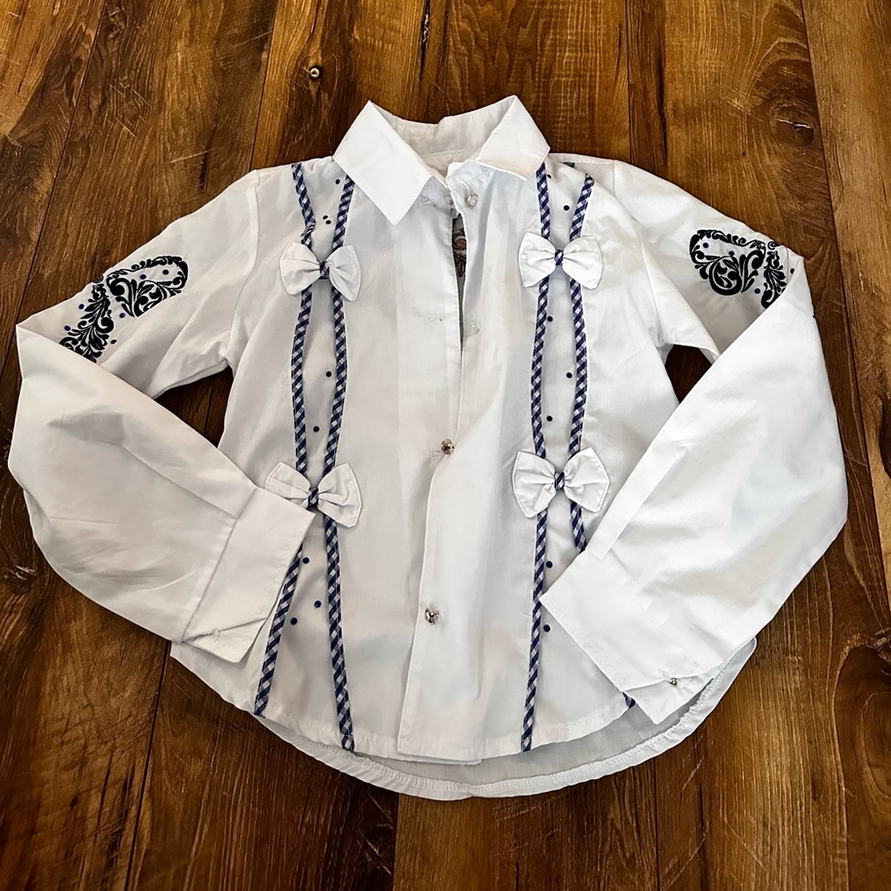 9-10 year old button down shirt